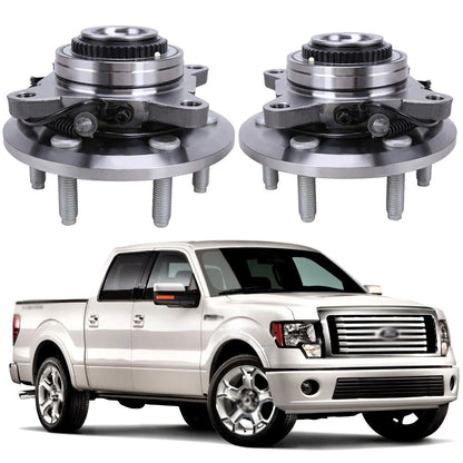 Pair Front Wheel Bearing Hub for Ford F-150 Expedition Navigator (2011–2014)