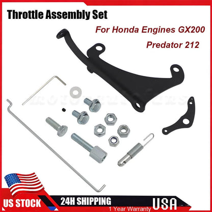 Throttle Assembly Kit for Honda Predator 212 GX200 Go Kart Engine