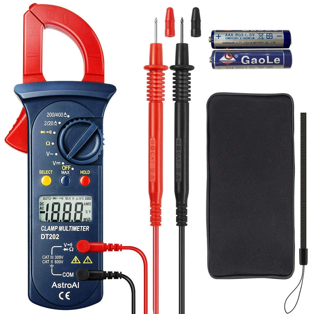 Digital Clamp Meter for Automotive Use (2000 Counts)