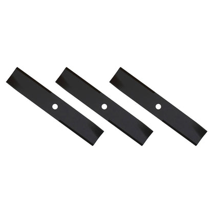 Set of 3 Mower Blades for John Deere Riding Mowers (14" XHT)