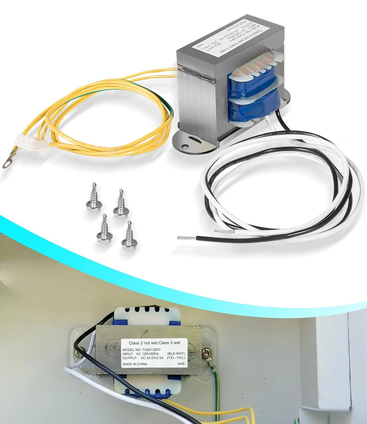 120-Volts Transformer for Zodiac AquaLink & AquaSwitch