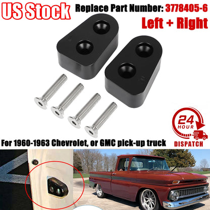 Set of 2 Door Wedges Update Kit for GM GMC Chevy Chevrolet (1960–1963)