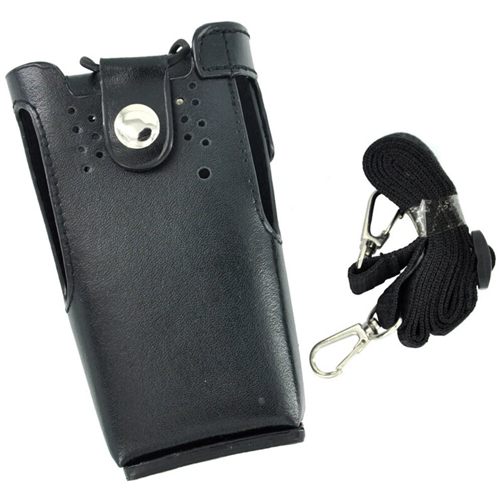 Leather Case Holder for Motorola Two Way Radio HT750 HT1250 (2010–2023)