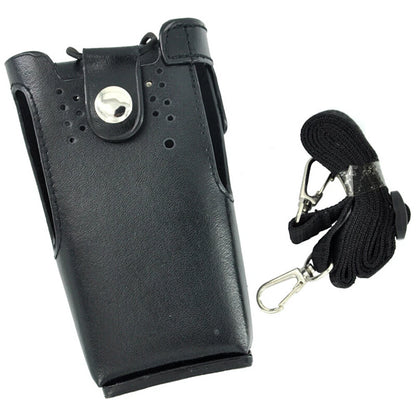 Leather Case Holder for Motorola Two Way Radio HT750 HT1250 (2010–2023)