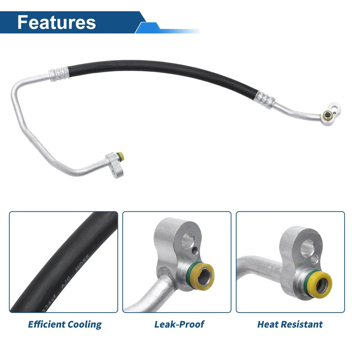 A/C Refrigerant Liquid Hose for BMW X3 (2004–2010) No. 64536988866