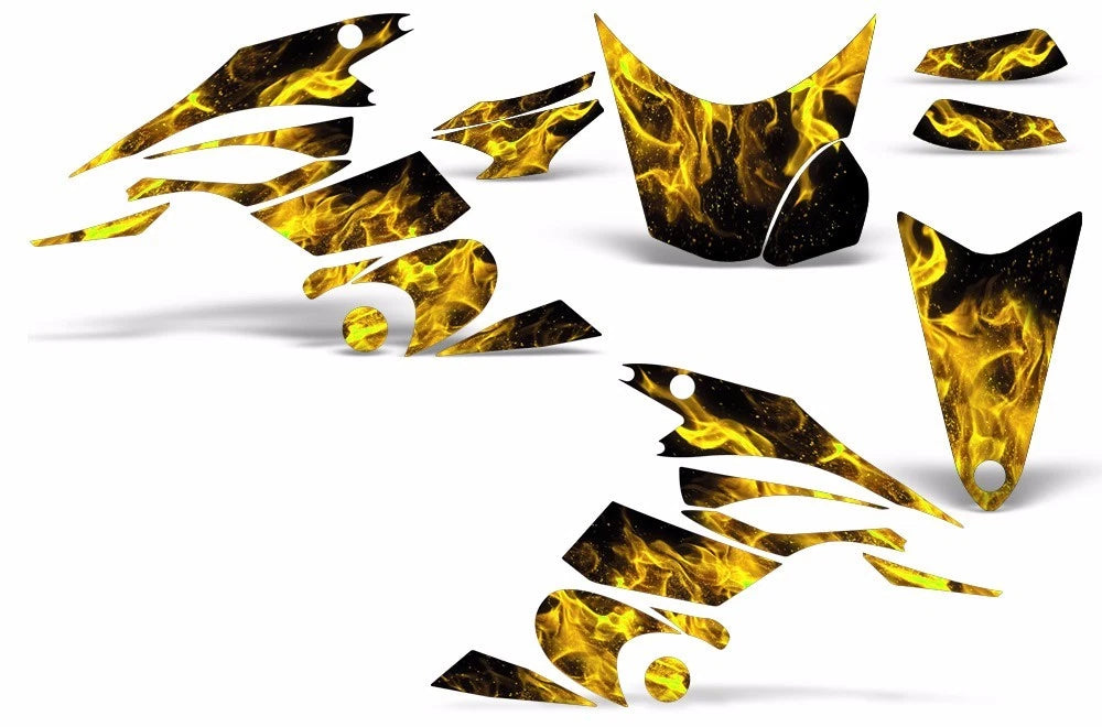 Snowmobile Graphic Decals Stickers for Yamaha FX Nytro (2008–2014)