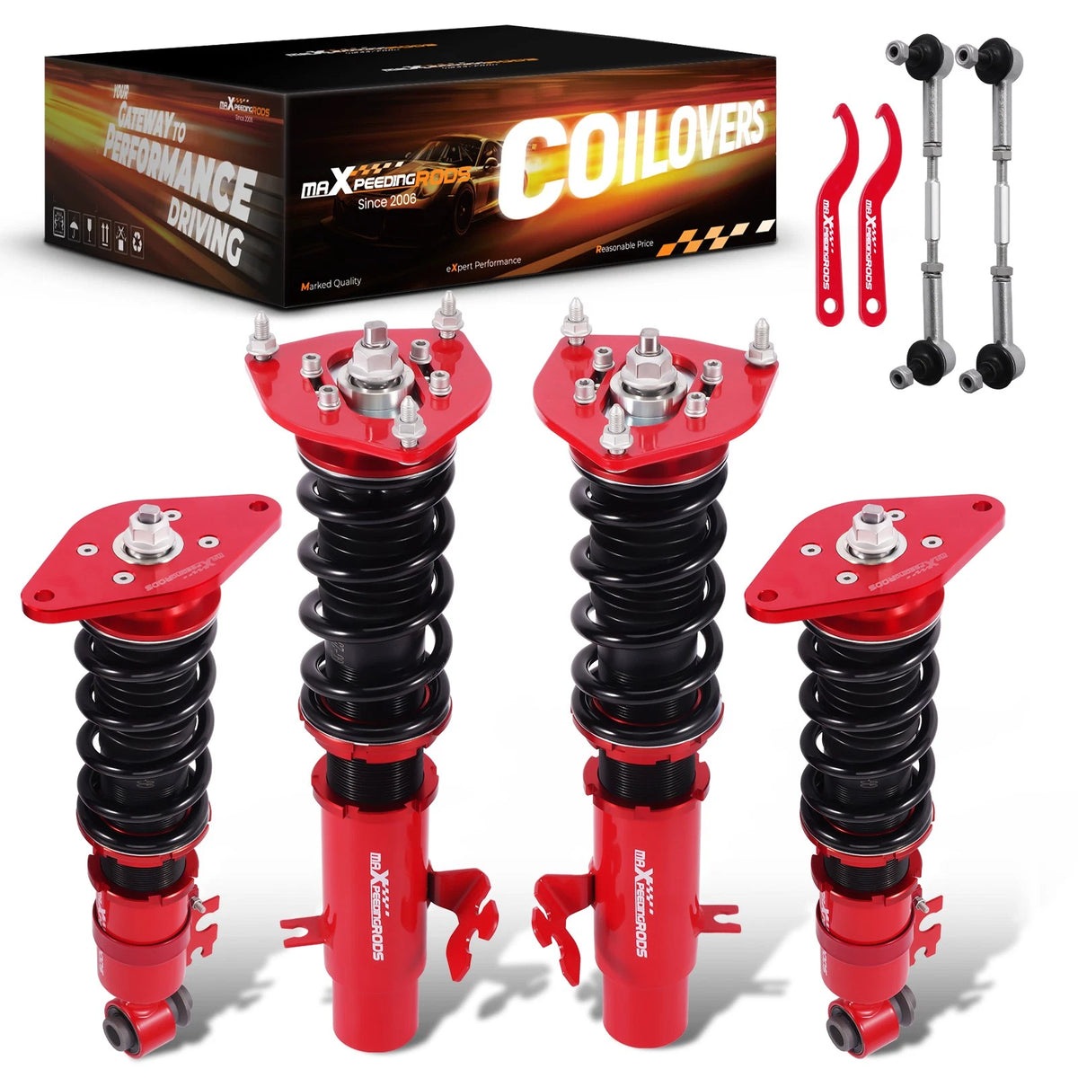 Adjustable Coilovers Suspension Kit for Mini Cooper R56 (2007–2015) CJB3YQ