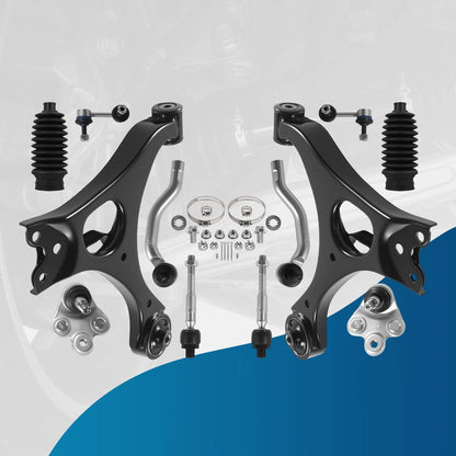 12x Front Lower Control Arm w/ Ball Joint Kit for Honda Civic (2006–2011)