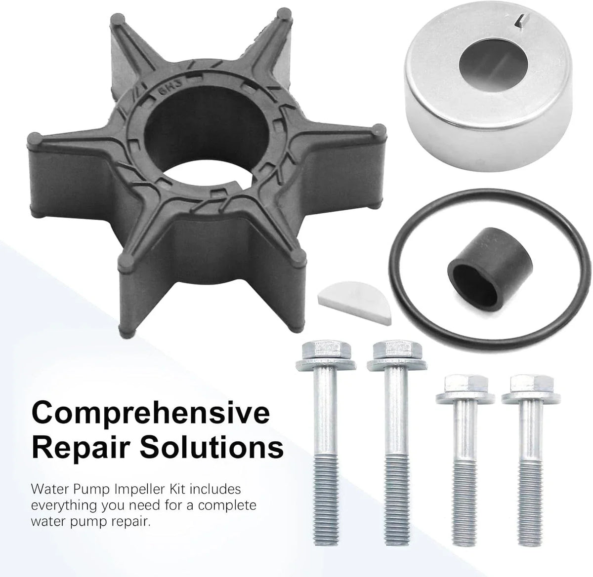 Impeller Repair Kit for Engine Cooling Parts (Hardened Nylon)