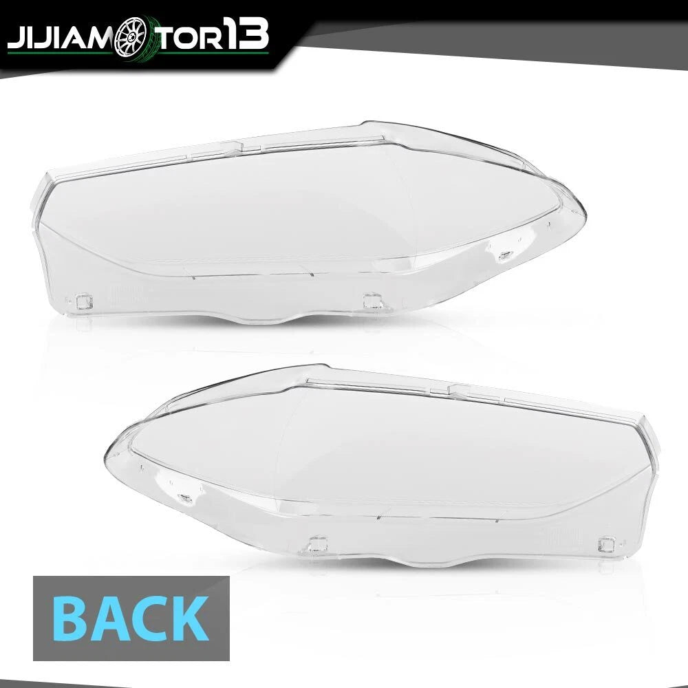 Pair Headlight Lens Cover for BMW X3 X4 G01 G02 G08 (2018–2021) jijia20241122-1