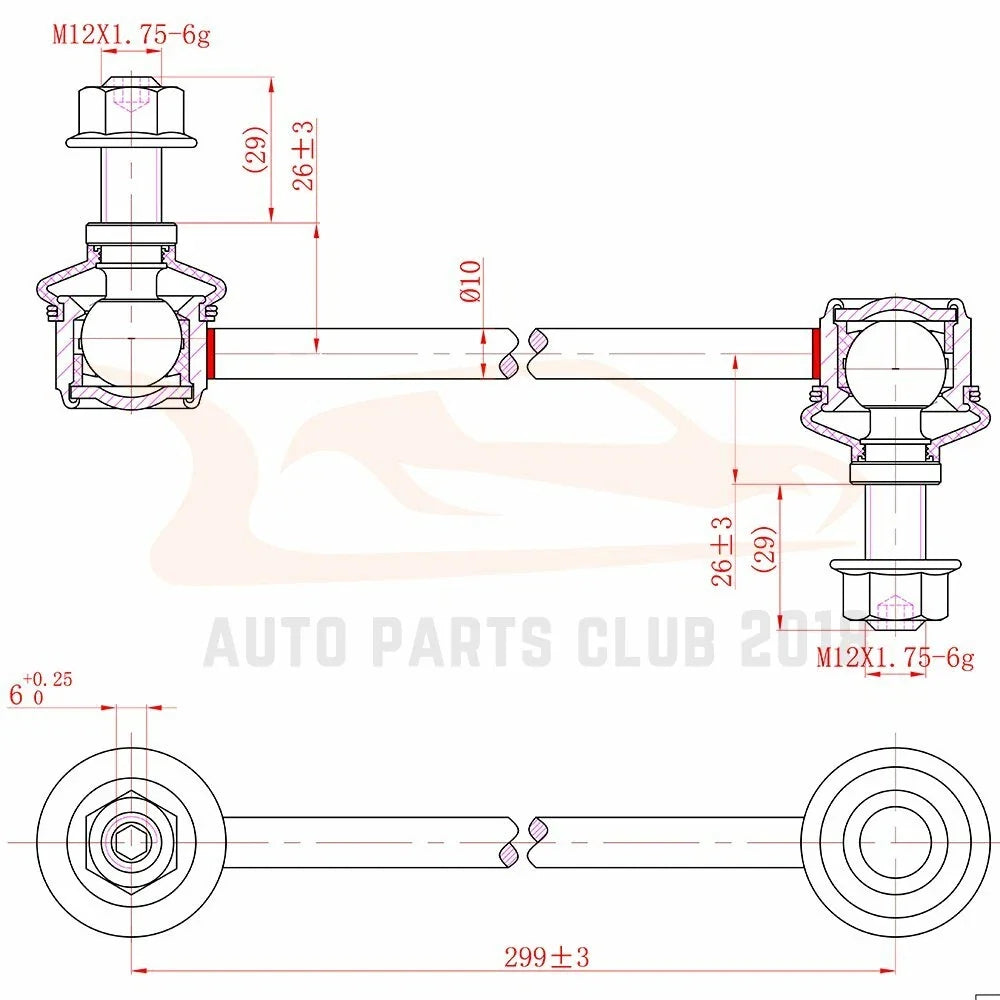8PCS Front Lower Control Arms Tie Rods Sway Bars Kit for Chevy HHR & Cobalt (2005–2010)