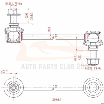 8PCS Front Lower Control Arms Tie Rods Sway Bars Kit for Chevy HHR & Cobalt (2005–2010)
