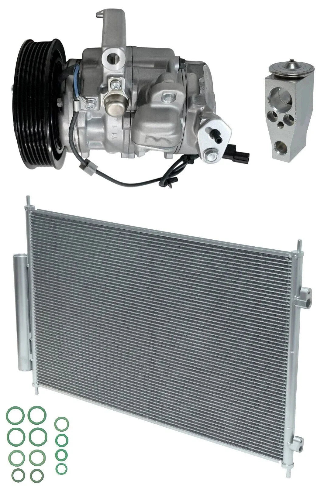 A/C Compressor Kit With Condenser for Honda HR-V 1.8L (2016–2019)