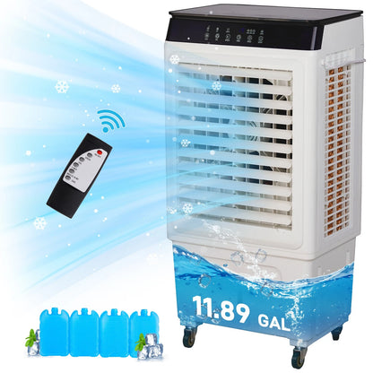 3 in 1 Evaporative Air Cooler Fan for Home (45L)