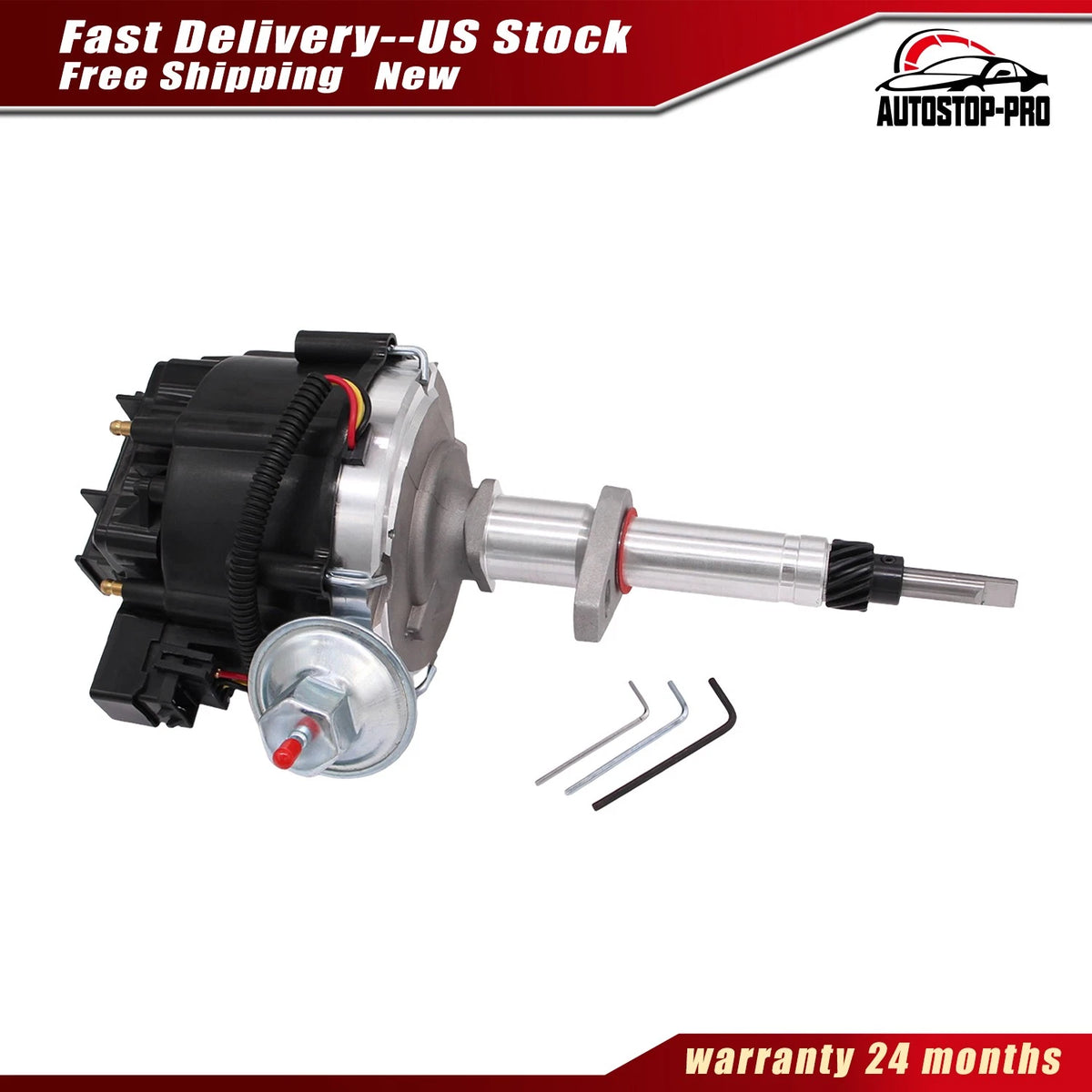 HEI Distributor for Chevy Straight 6 216/235/261 (1942–1961) 2896516-BLK
