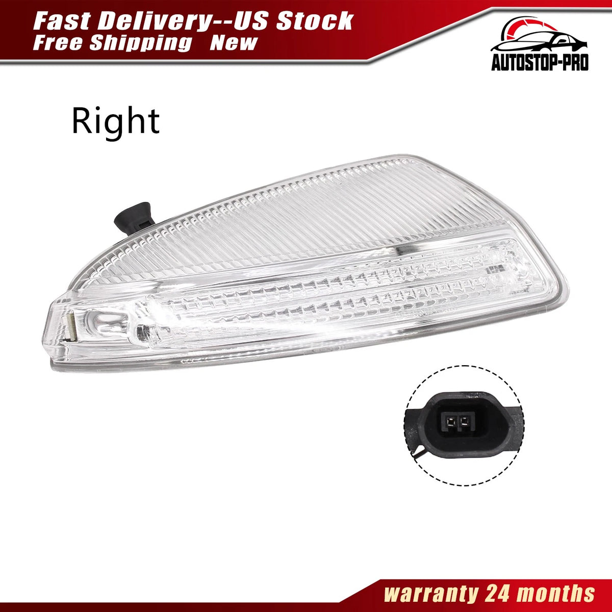 Turn Signal Lamp for Benz W164 X164 GL450 ML350 ML63 (A1649061400, 1649061400)