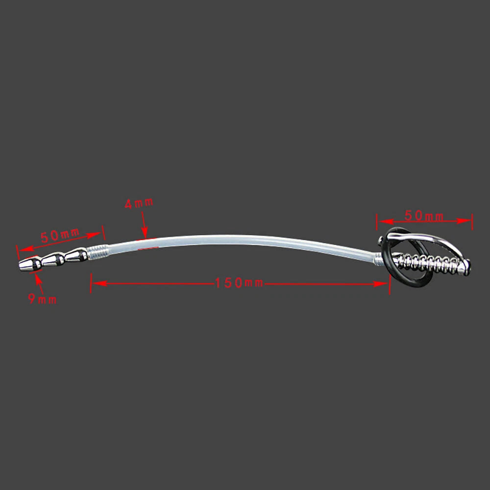 3 Types Stainless Steel Urethra Sounds Dilator Thru Hole