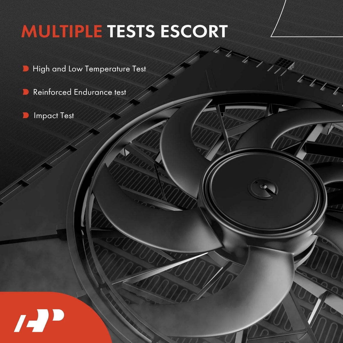 Radiator Cooling Fan Assembly with Shroud for Dodge Avenger (1998–2000)