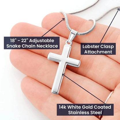 Mother Necklace for FG Mall To My Son From Mom and Dad (Medium)