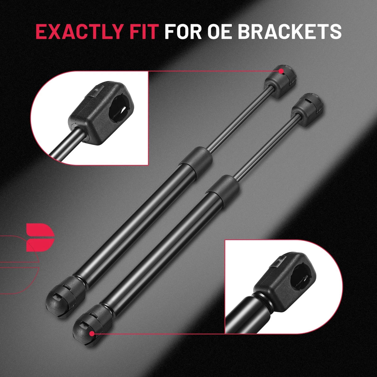 Gas Struts 12 Inch for Truck Canopy Ford F-150 (2015–2023)