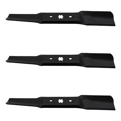 3 Mower Blades for Cub Cadet LX50 RZT-L50 (Fits 50" Deck)
