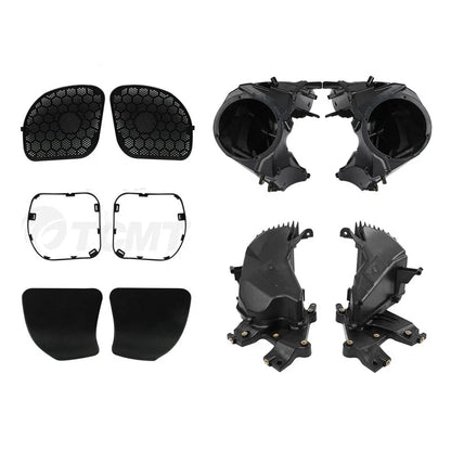 Fairing Storage Glove Box Door Speaker Grilles for Harley Touring FLTR (2015–2023)