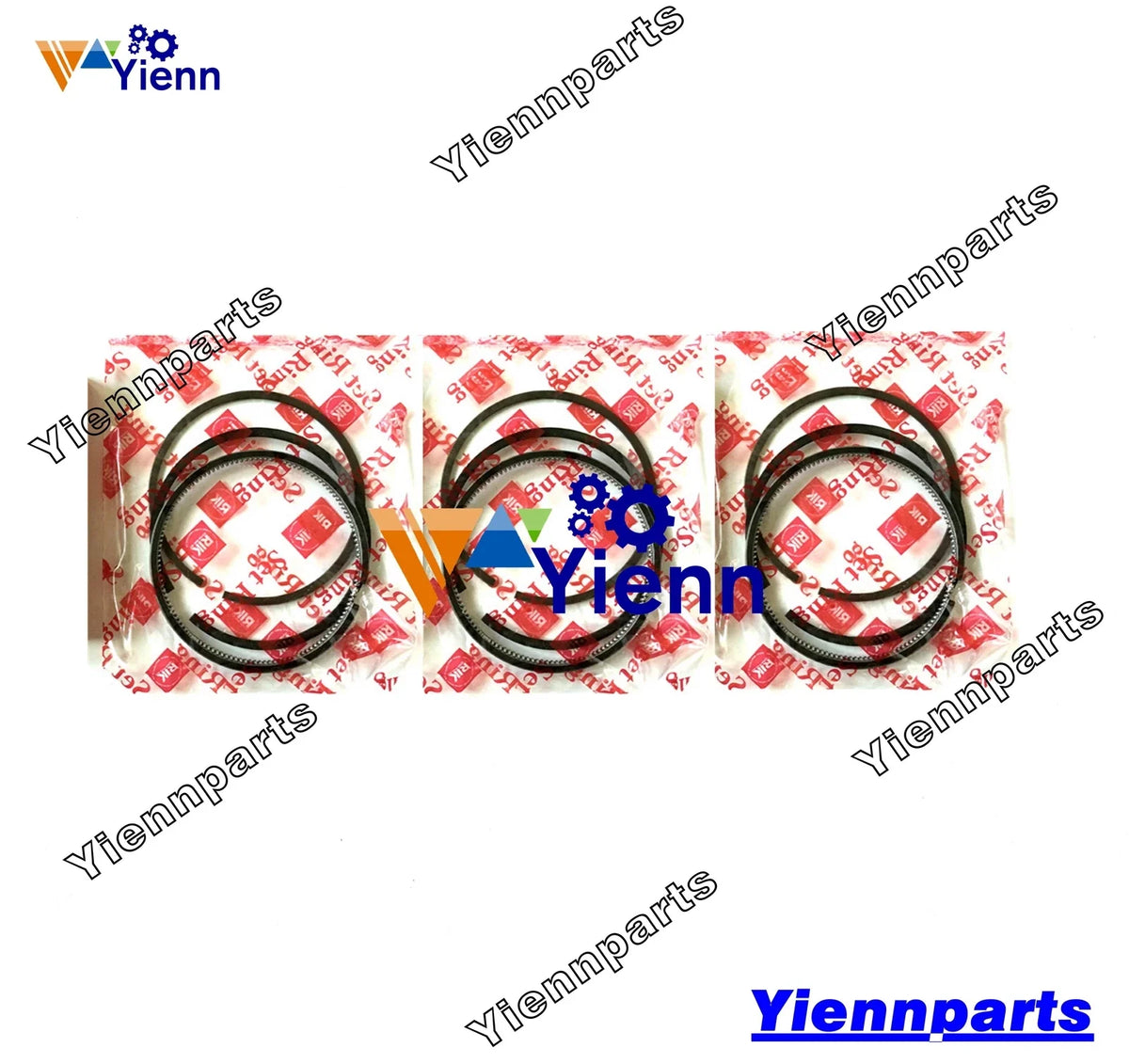 Piston Ring Set for Yanmar Engine Tractor (3TNA84, 3TNA84-RB, 3TNAB84-RA, 3TNA84-RN)