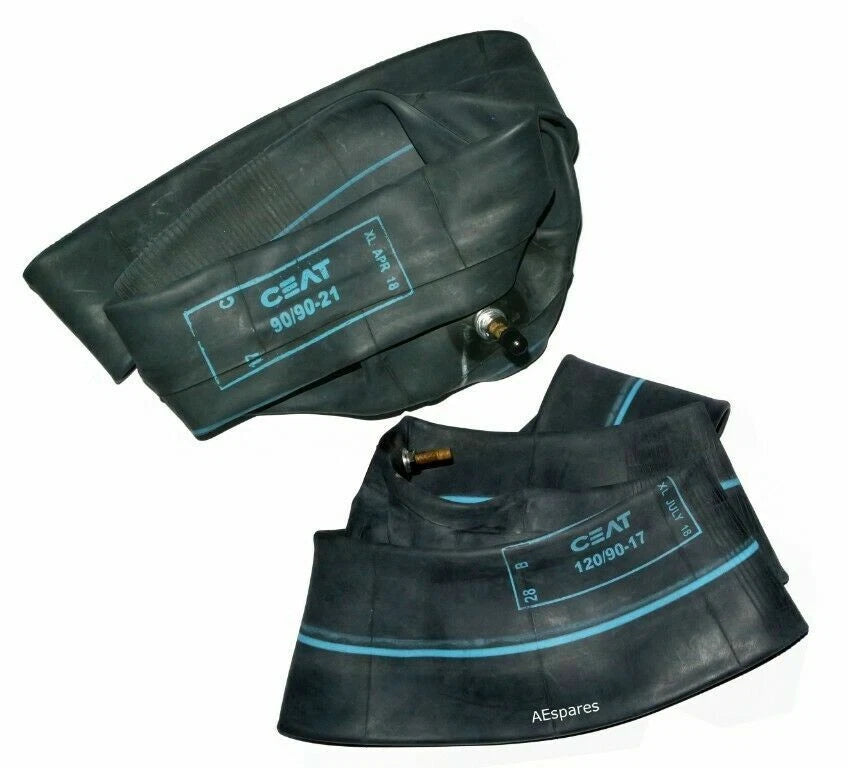 Set of 2 Inner Tubes for Royal Enfield Himalayan (Front 587391, Rear 587393)