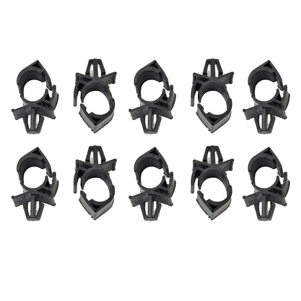 Set of 10 Wire Harness Fasteners for Universal Automotive Use