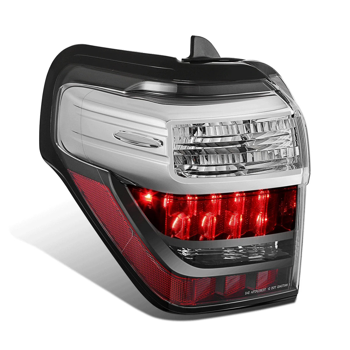 Chrome Red LED Taillight Assembly for Toyota 4Runner (2014–2024)
