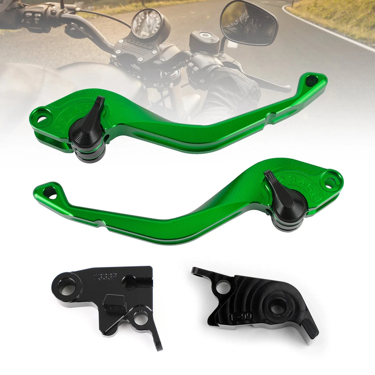 CNC Short Clutch Brake Lever for Triumph Speed Triple R 1050/S 765 (2011–2020)