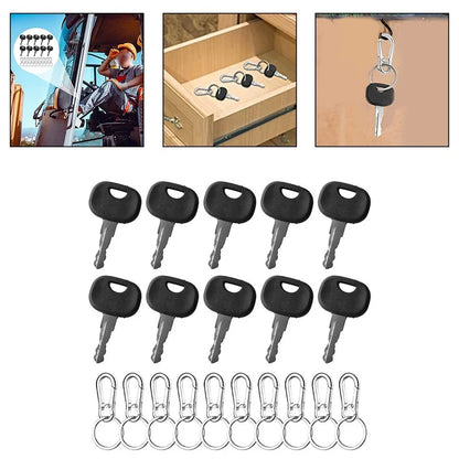 Set of 10 Ignition Keys for