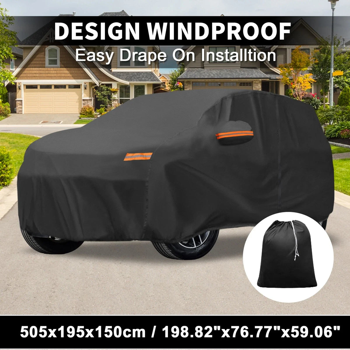 Waterproof 210D-PU Car Cover for Subaru Ascent (2019–2023)
