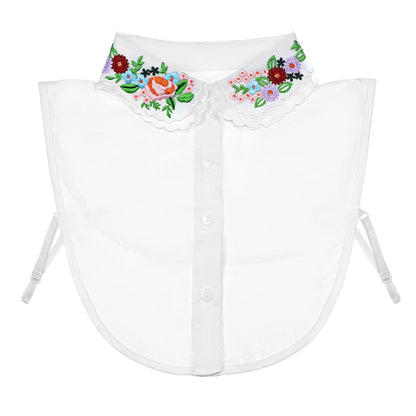 Detachable Fake Collar for Dresses Standard - White