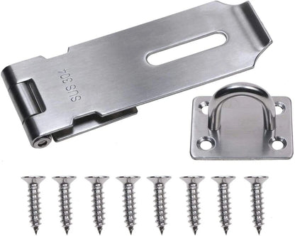 4 Inch Stainless Steel Padlock Hasp for Door Clasp Lock Latch