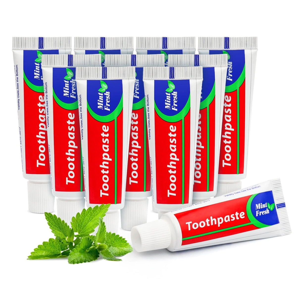 100 pcs Travel Size Toothpaste Bulk (0.88oz/25 Grams)