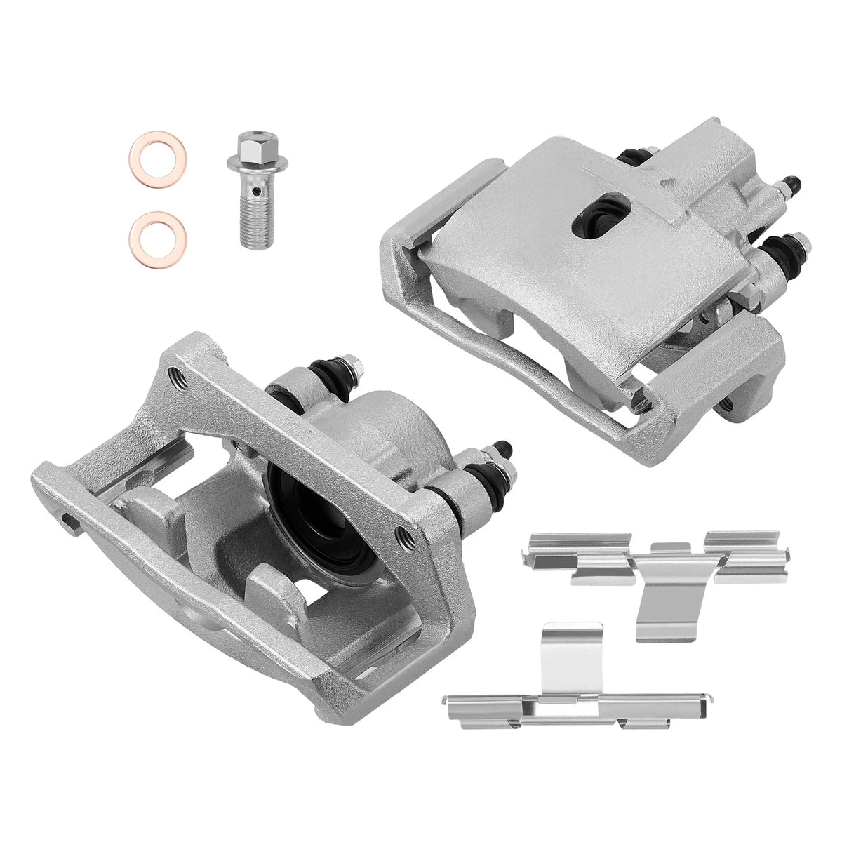 Pair Rear Brake Calipers for Dodge Ram 1500 Durango Aspen (2004–2009)