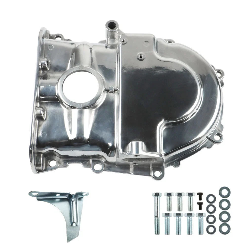 Timing Cover for Ford FE Mercury 360 390 427 428 (1961–1976) Polished Aluminum