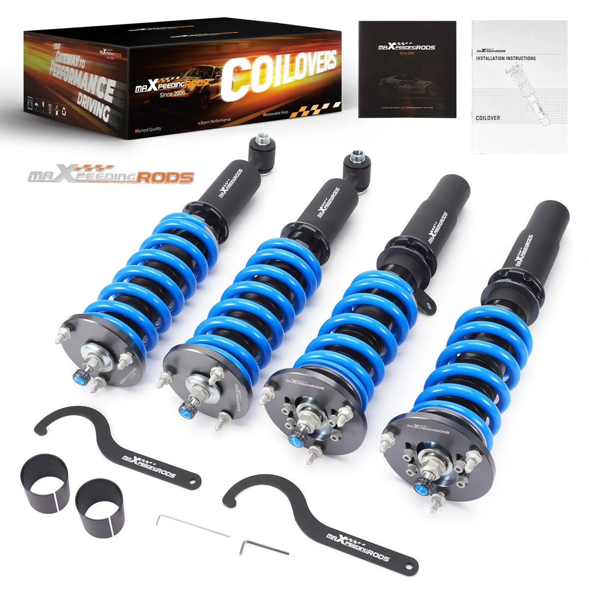 Coilovers 24 Level Suspension Kit for BMW 5 Series E39 (1996–2003)