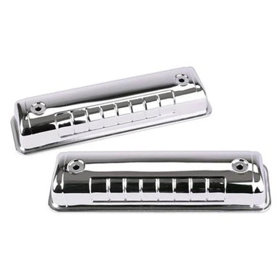 Chrome Steel Valve Cover for Ford Y-Block (91017176)