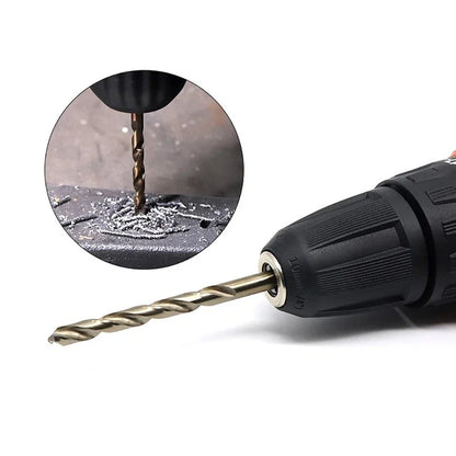 HSS Drill Bit Set for Heavy Metals & Stainless Steel 1.5mm