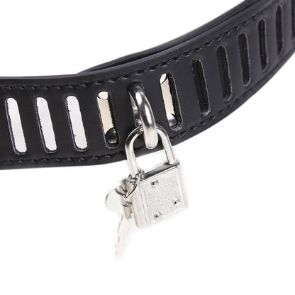 Lockable Male Chastity Device for Underwear Restraints