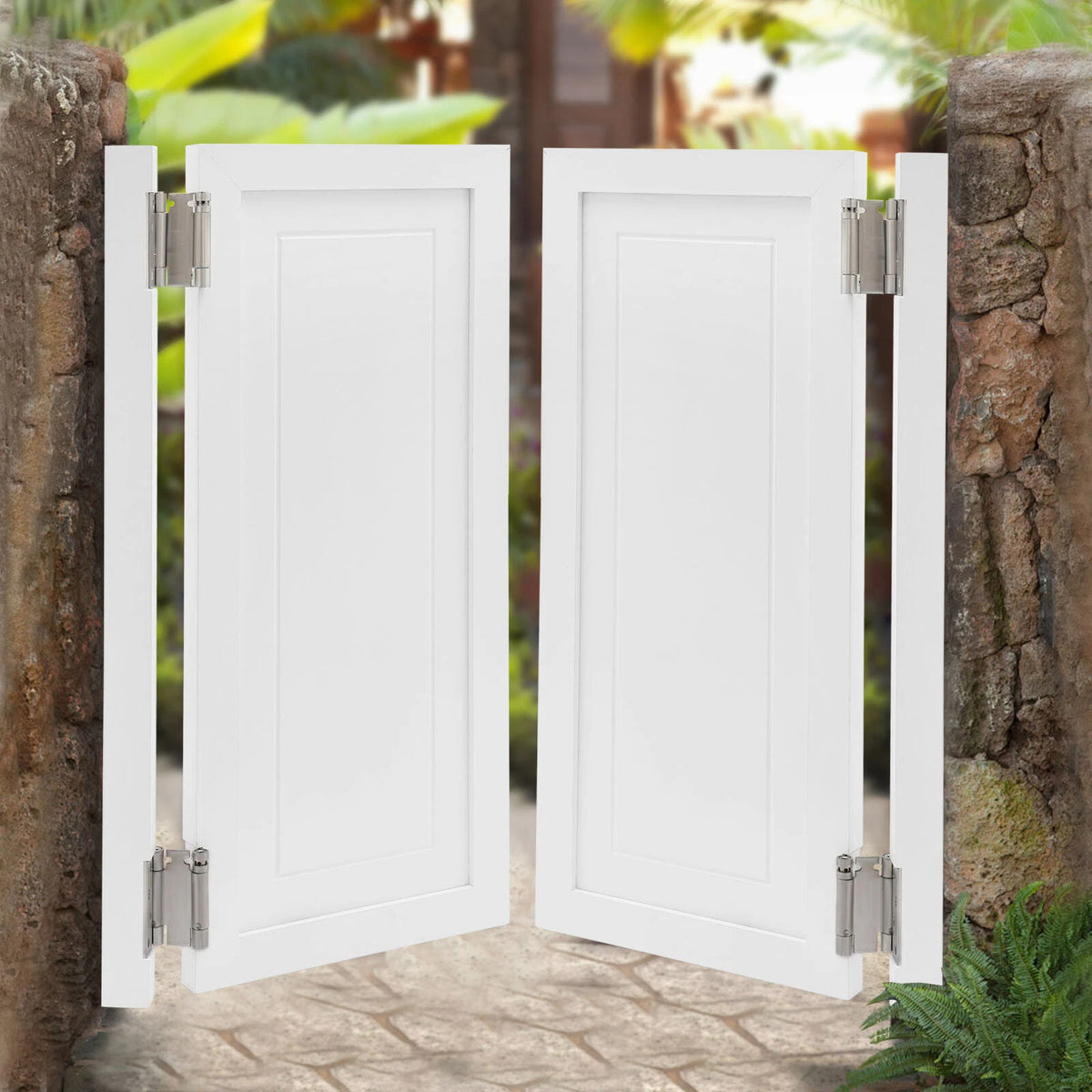 Double Half Cafe Doors for Wall-Mounted Saloon Bar