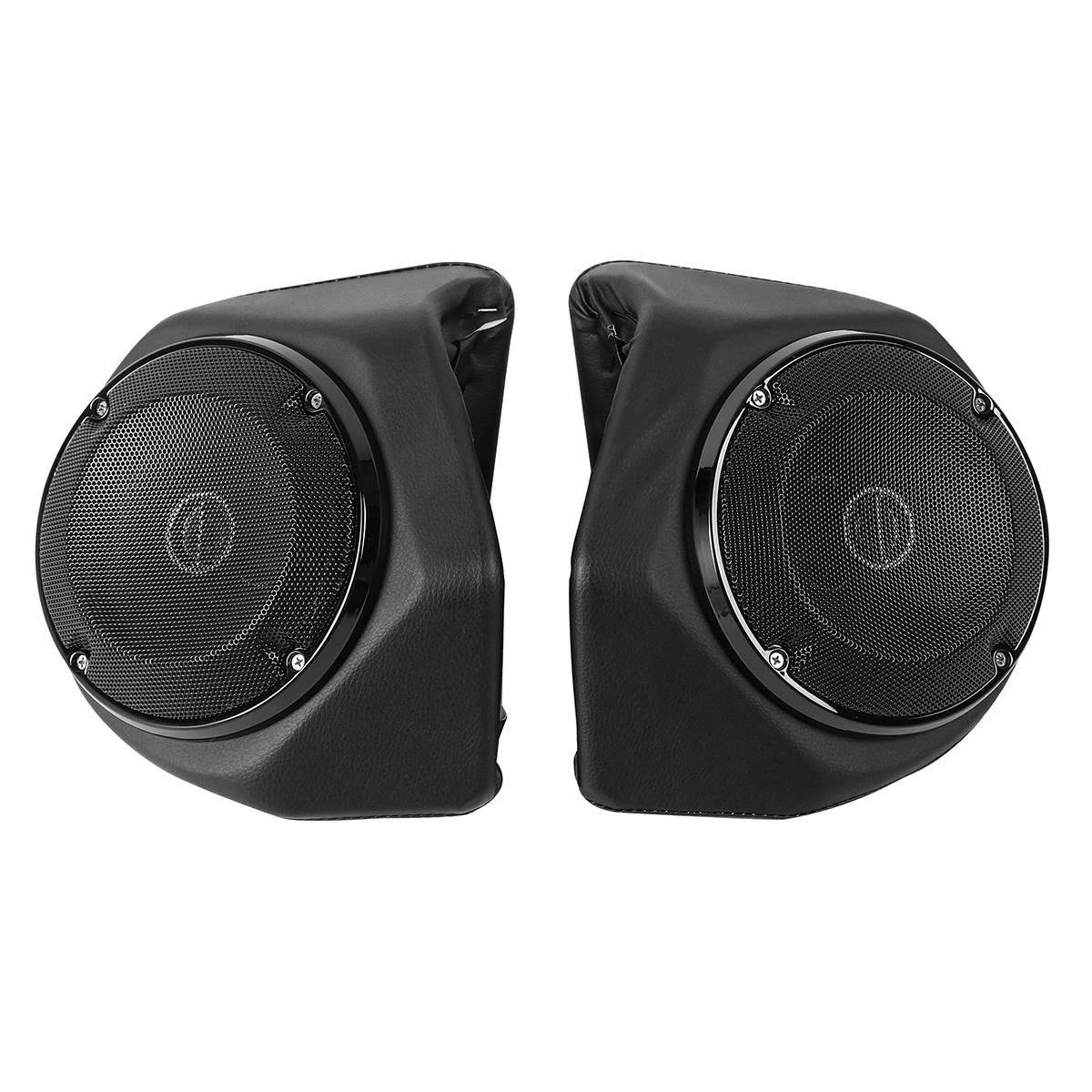 King Trunk Pad & LED Tail Light Speakers for Harley Touring Road Glide (2014–2023)