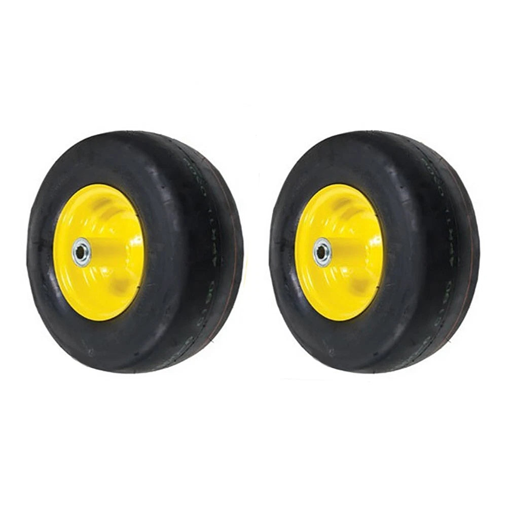 2X Smooth Flat Proof Wheels for Great Dane