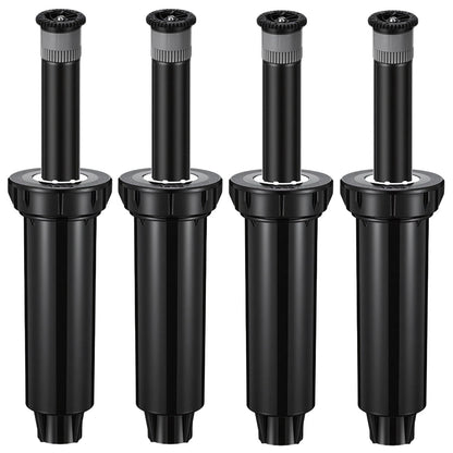 4 Pack Adjustable Sprinkler Heads for Lawn