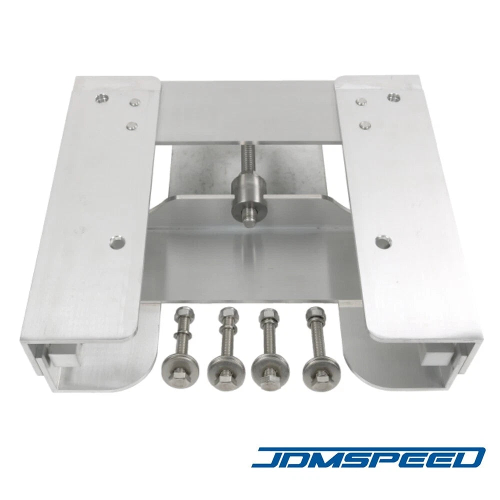 Adjustable 4" Manual Jack Plate for Outboard Motor Boat Steering System