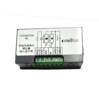 2PC Digital Display Meter 0-10V 0-20mA 2-10V 4-20mA for Automotive