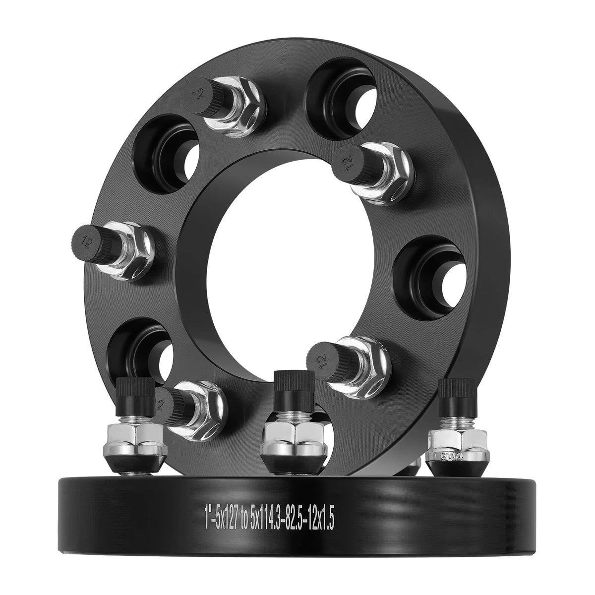 5x5 to 5x4.5 Wheel Spacers Adapters for 5x127 to 5x114 (1" 12x1.5)