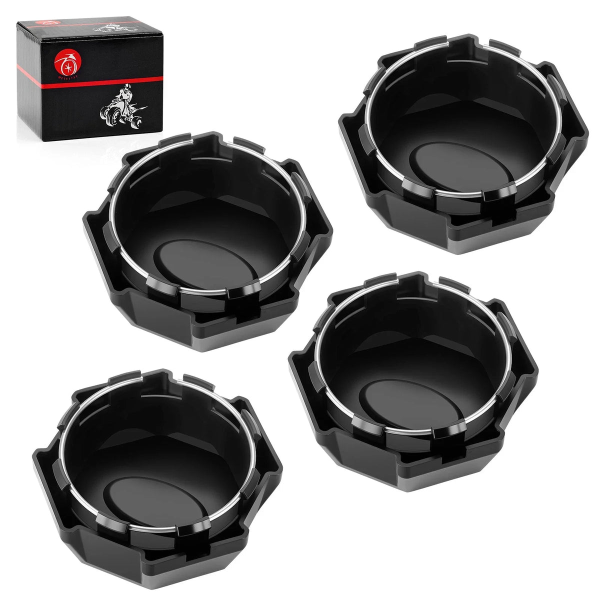 Set of 4 Wheel Rim Caps for Polaris Ranger XP 900 (2013–2019) 1521954-067
